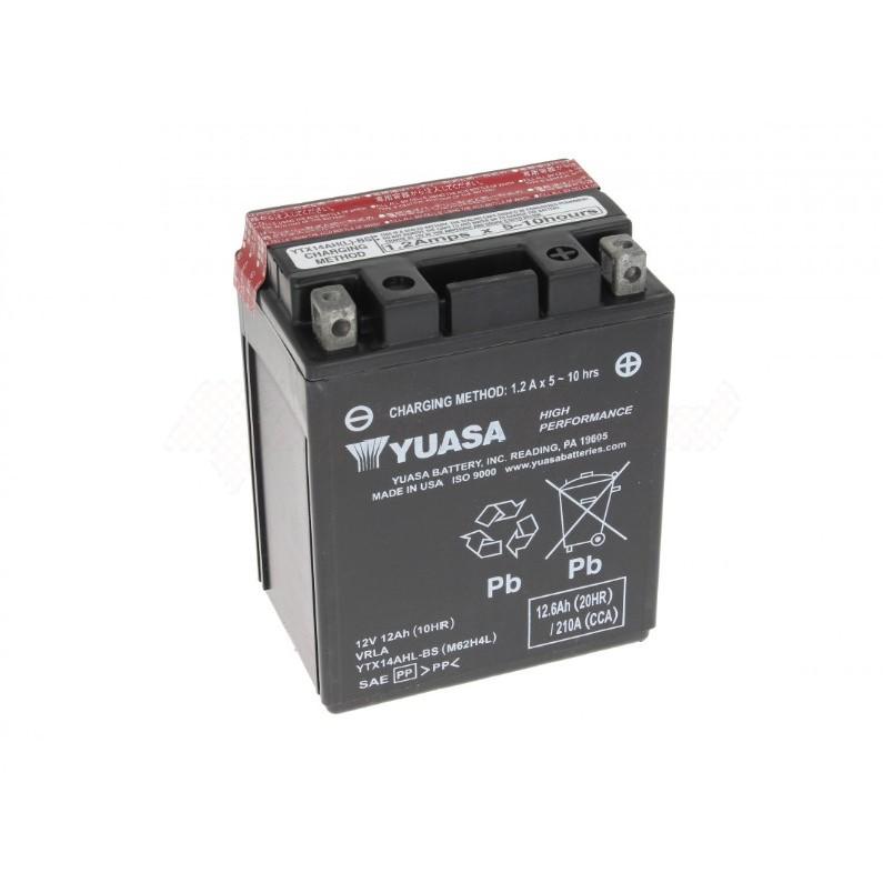 BATTERIE YUASA YB14L-A2 Für GILERA NEXUS 500 2003/2005 Mit 12