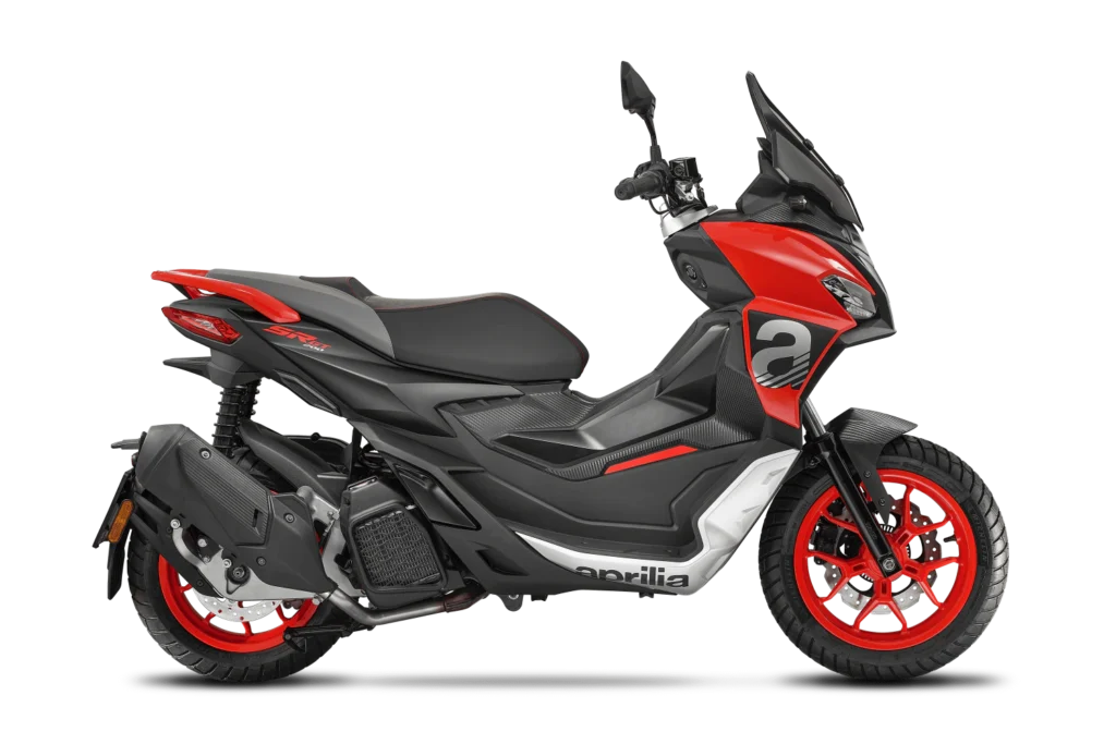 aprilia-sr-gt-sport-200 red